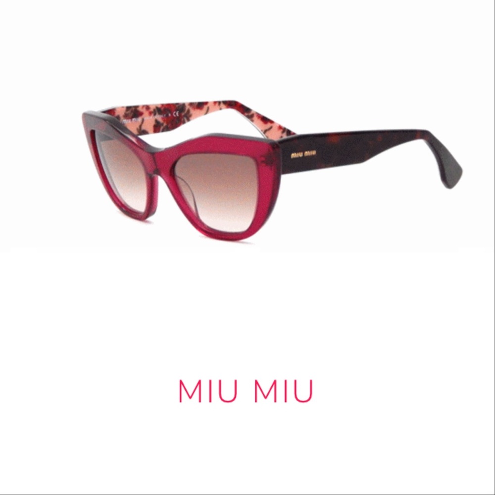 Miu Miu Rasoir Cat eye sunglasses